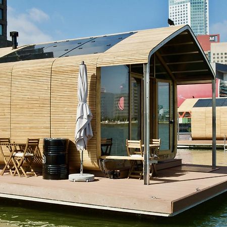 Wikkelboat Nr1 At Floating Rotterdam Rijnhaven别墅 外观 照片