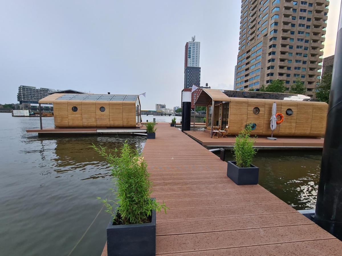 Wikkelboat Nr1 At Floating Rotterdam Rijnhaven别墅 外观 照片