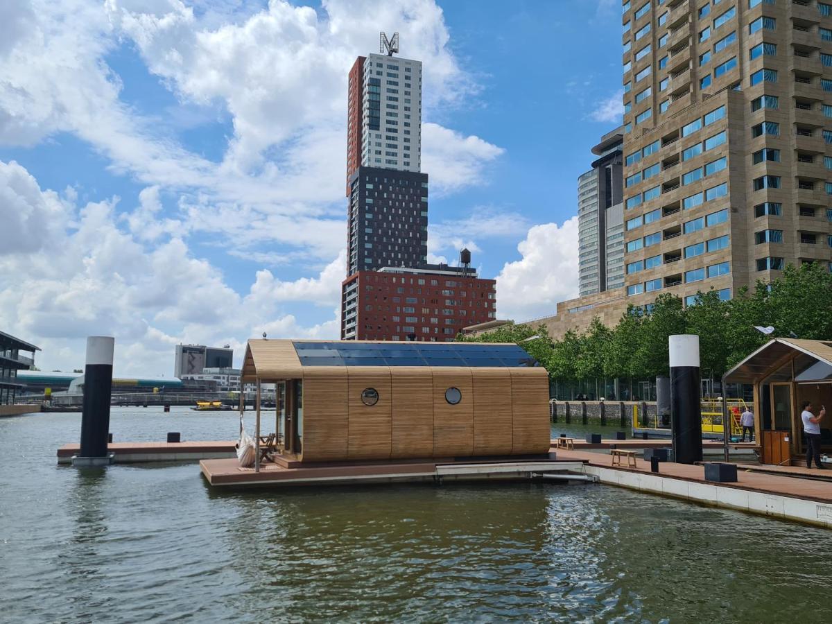Wikkelboat Nr1 At Floating Rotterdam Rijnhaven别墅 外观 照片