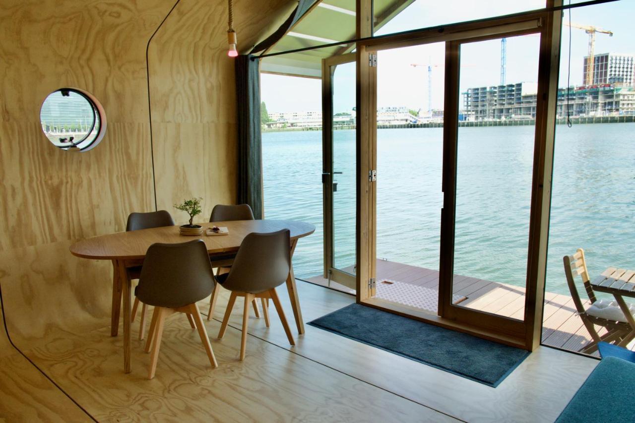 Wikkelboat Nr1 At Floating Rotterdam Rijnhaven别墅 外观 照片